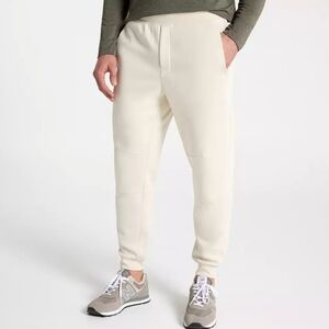 NWT Men's Pants VRST Men's Pinnacle Fleece Jogger Light Sand Slim Fit